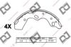DJ PARTS BS1284 Brake Shoe Set